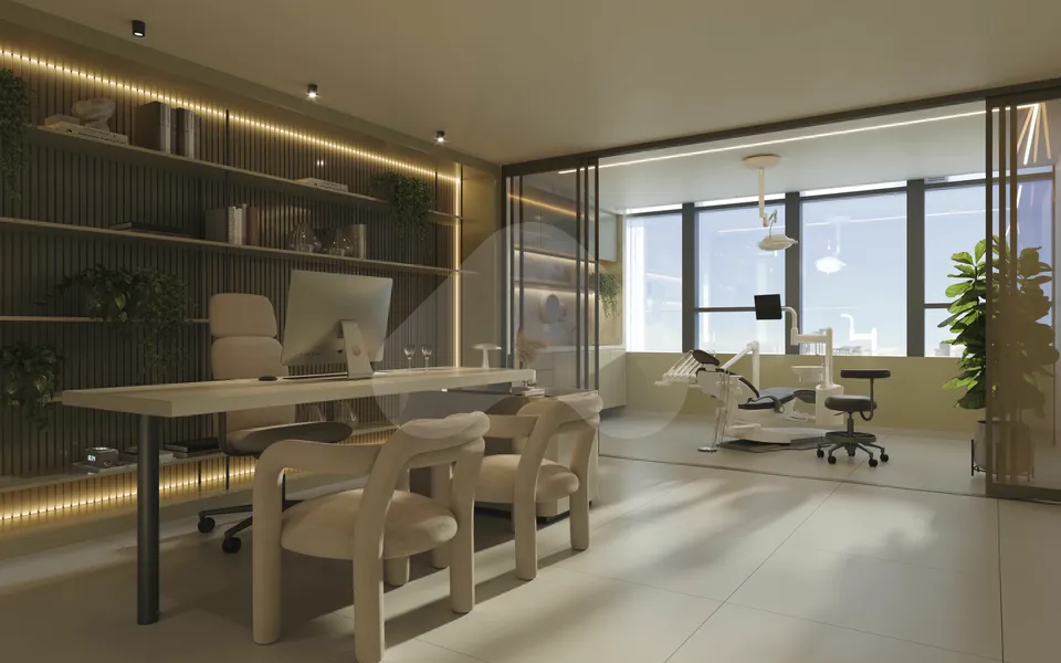 City Corporate by Pininfarina - Sala comercial com 42,23 m², em Setor Marista — foto 13