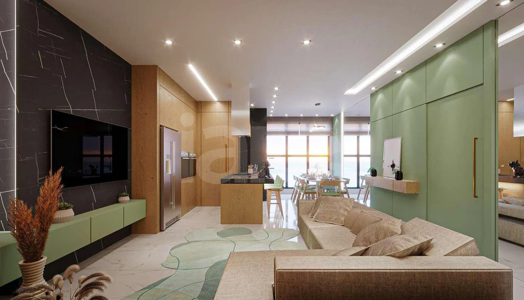 Esplêndido Residence - Apartamento com 140 m², em Perequê — foto 4