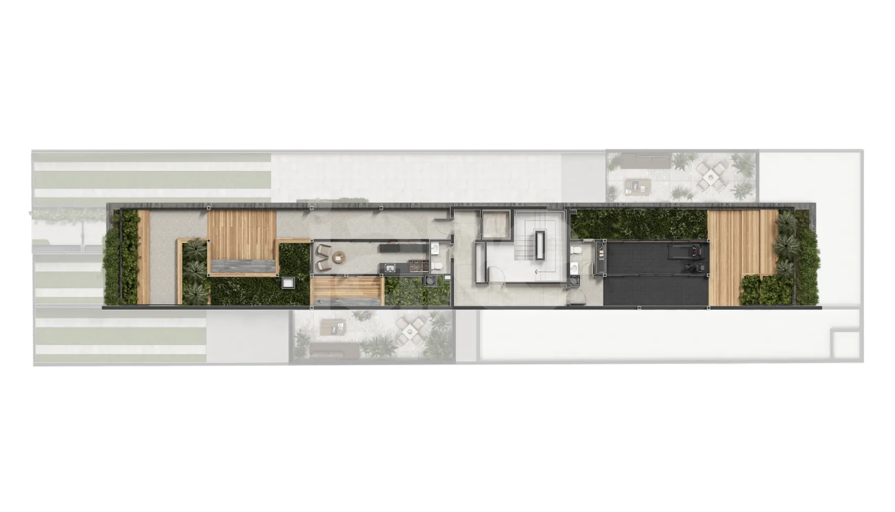 Planta — Pavimento rooftop