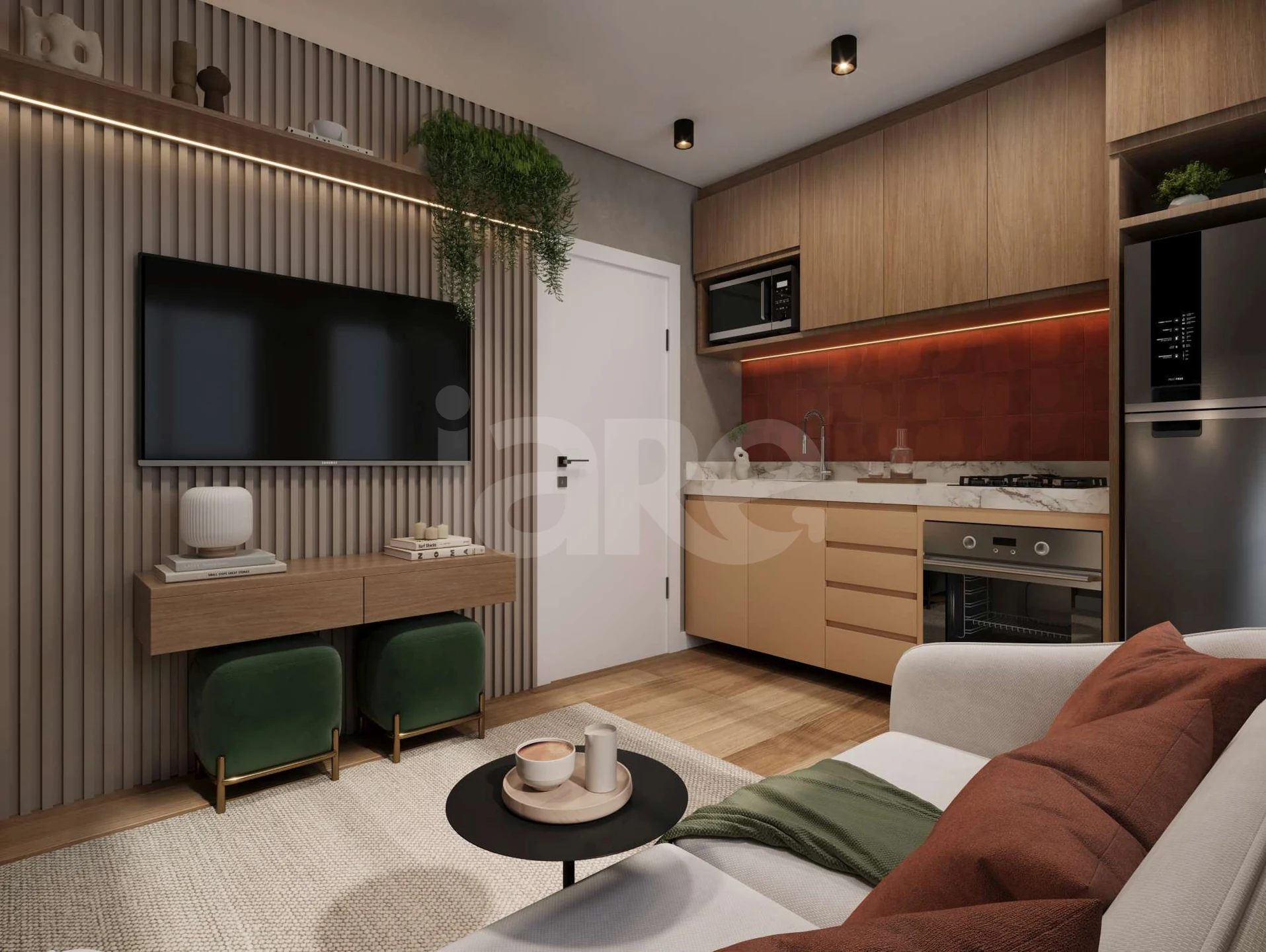 Maskan Butantã - Apartamento com 26,34 m², em Butantã — foto 4