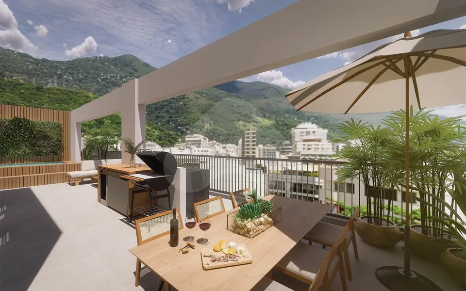 Cores da Tijuca - Studio com 34,8 m², em Tijuca — foto 6