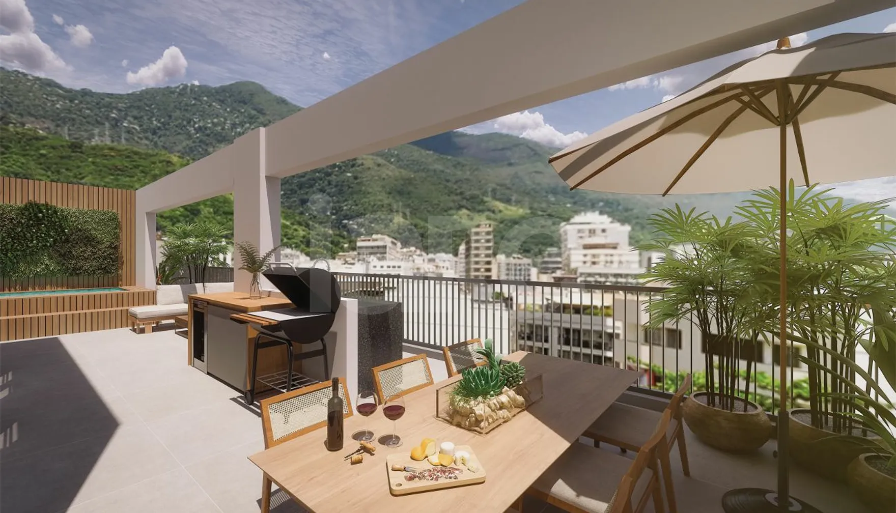 Cores da Tijuca - Studio com 34,8 m², em Tijuca — foto 8