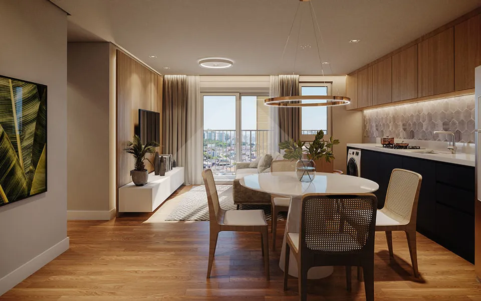Vitta Home Resort - Apartamento com 62,22 m², em Fazenda — foto 2