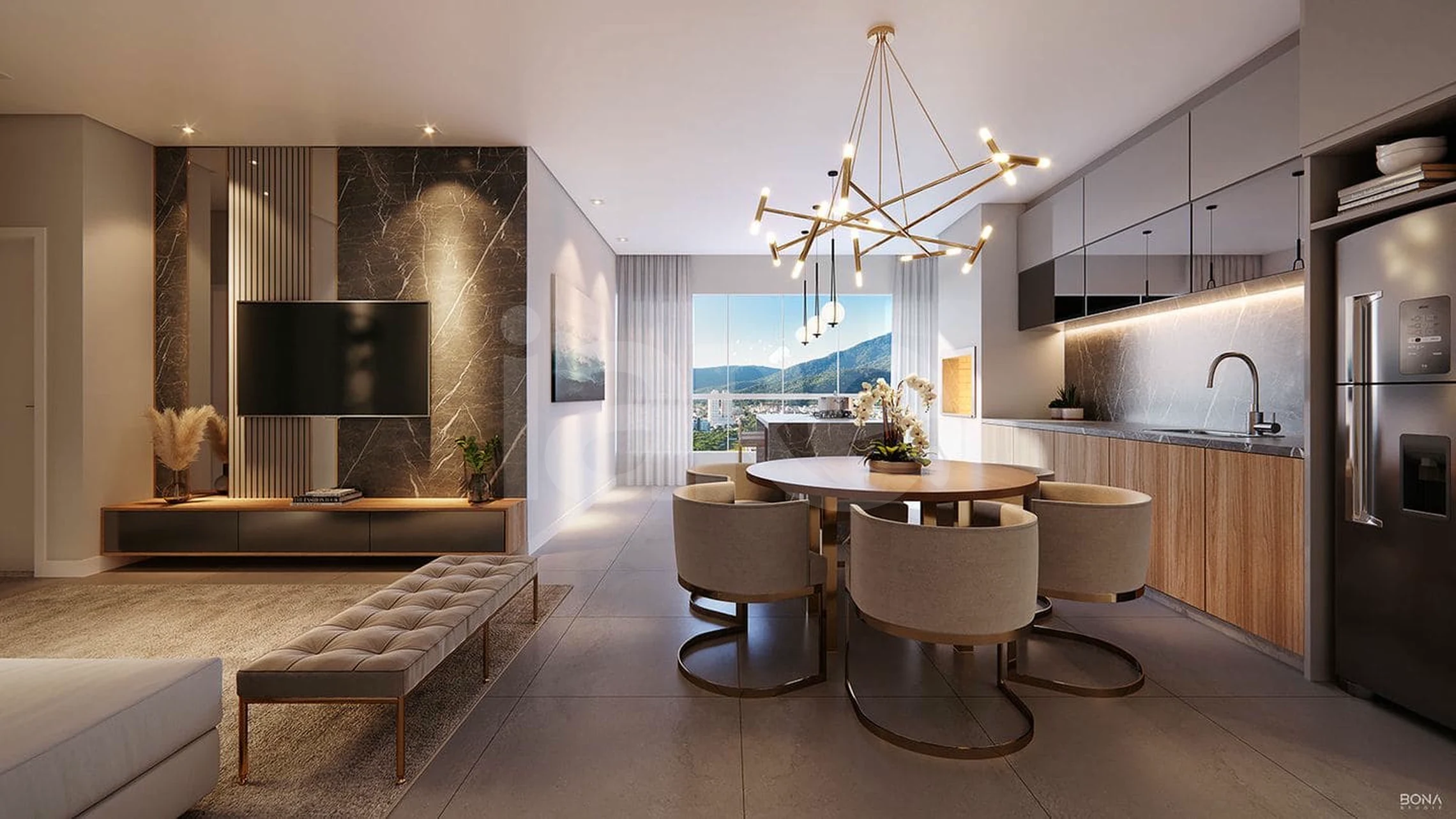 Infinity View - Apartamento com 111,48 m², em Perequê — foto 3