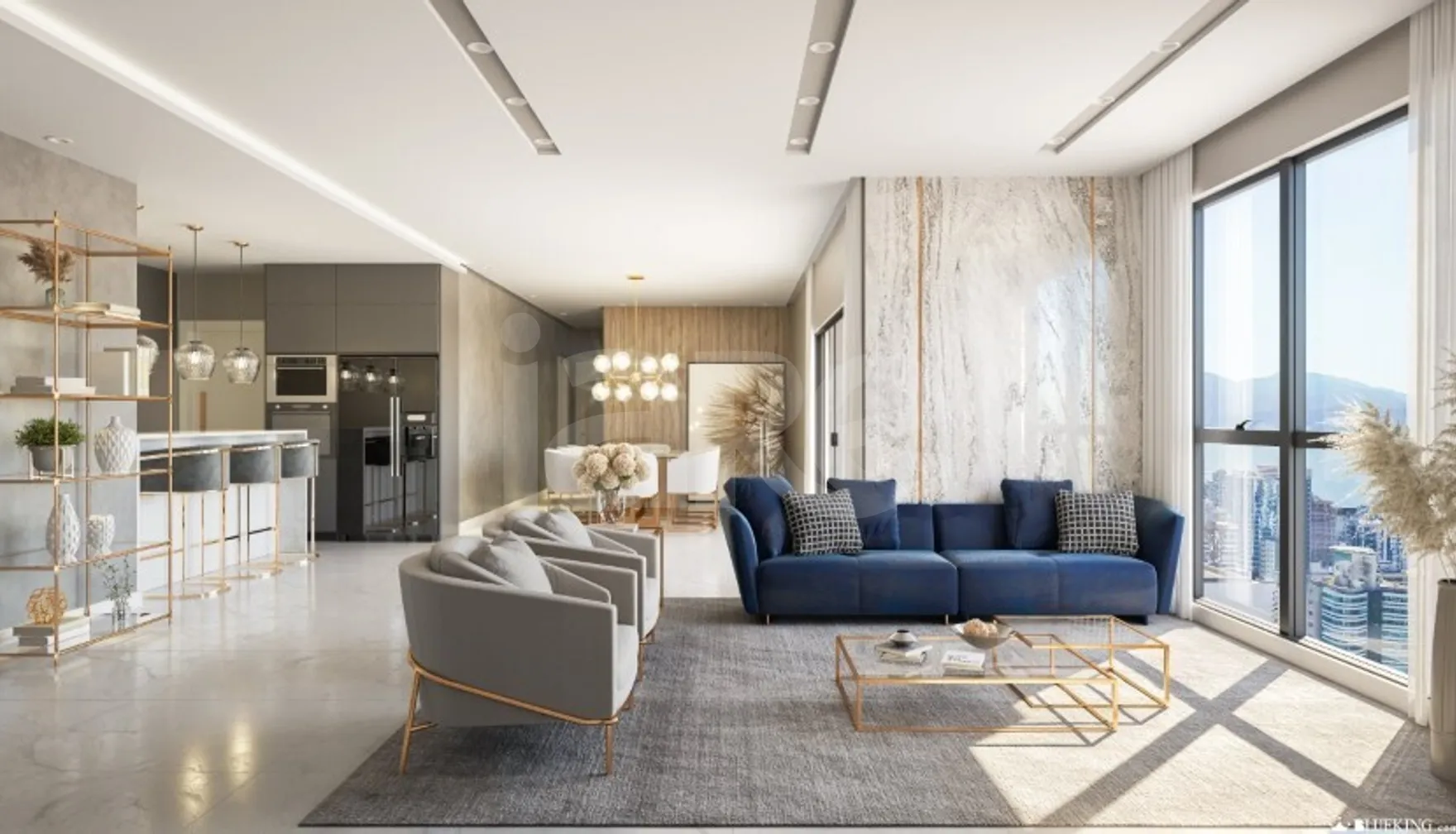 Cosmopolitan - Apartamento com 151,16 m², em Meia Praia — foto 2