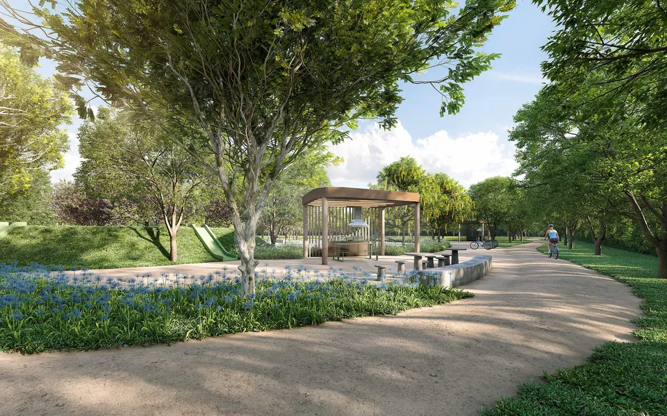 Woods Park Design by Edsa - Apartamento com 100,69 m², em Barra da Tijuca — foto 30