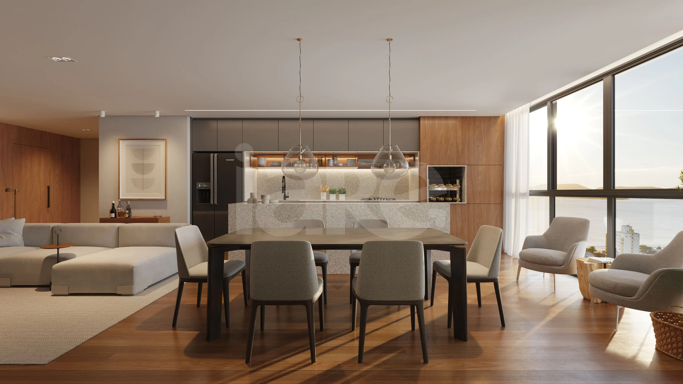 Bris - Apartamento com 140 m², em Perequê — foto 5