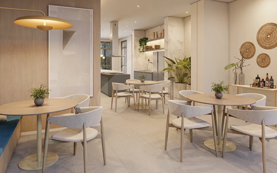 Blue Marine Home Resort - Studio com 26,56 m², em Vila Monte Alegre — foto 18