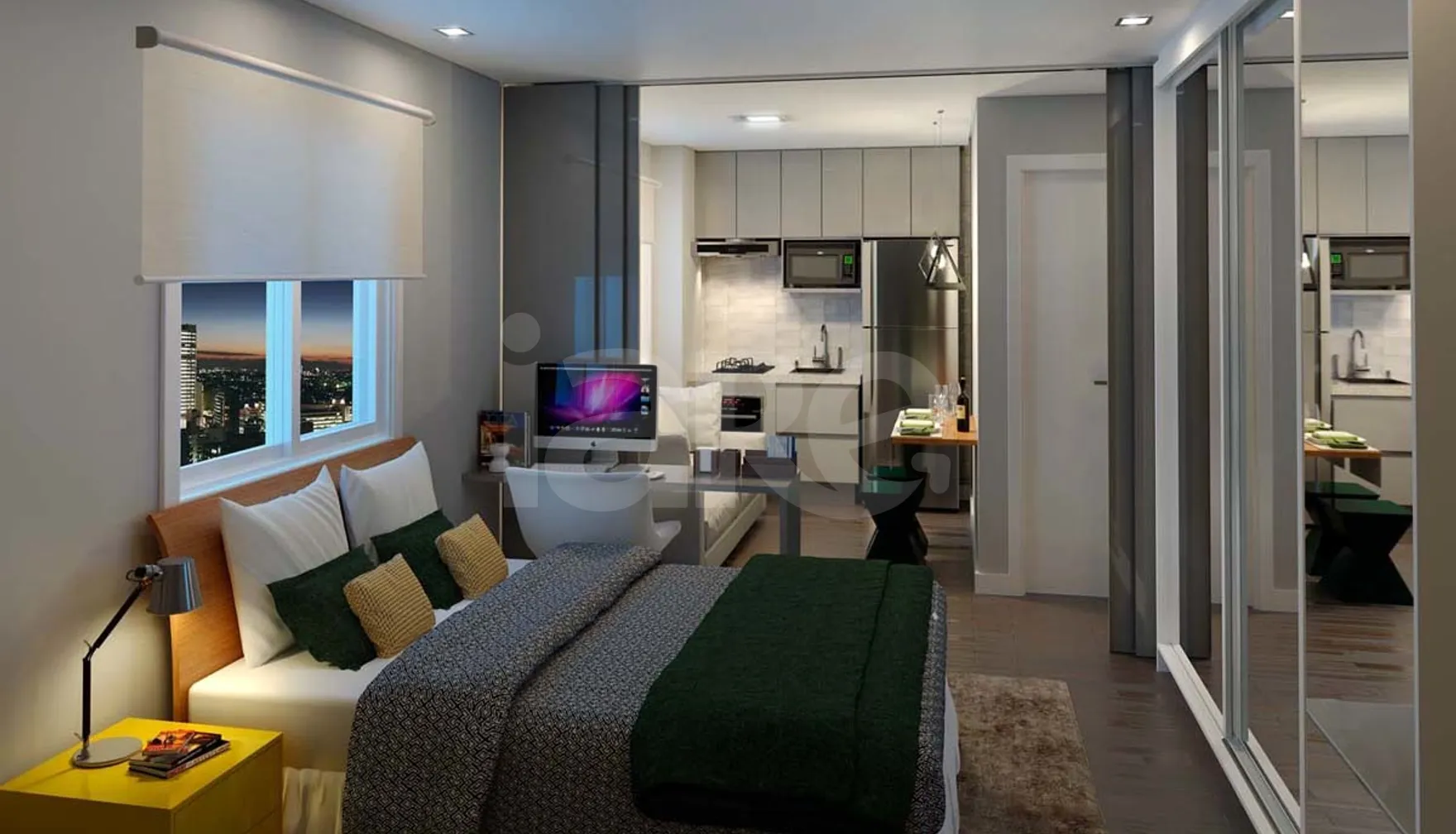 All Liberdade - Studio com 24 m², em Liberdade — foto 3