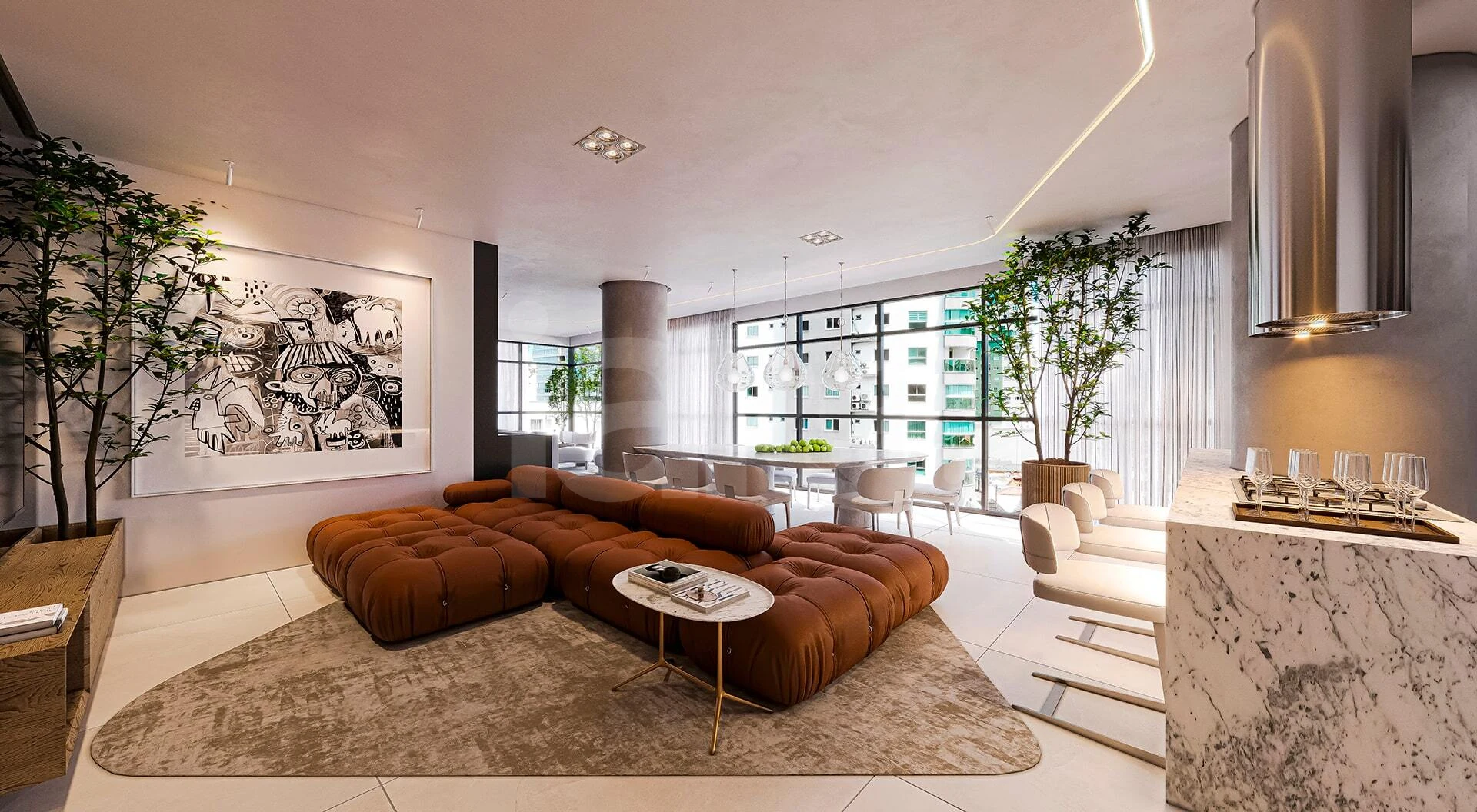 Redentor - Apartamento com 170 m², em Centro — foto 8