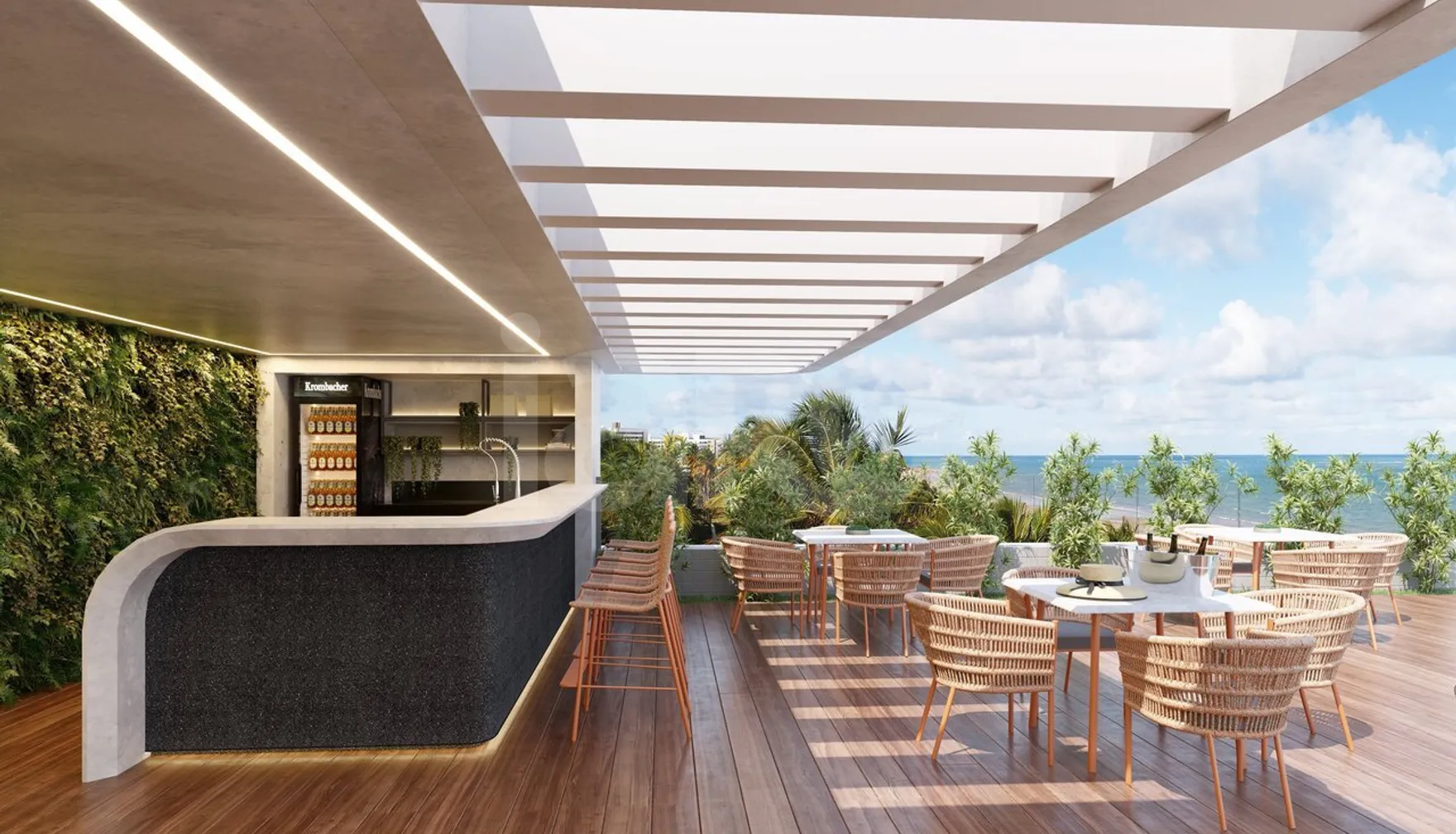 Azimut - Garden com 31,2 m², em Intermares — foto 16