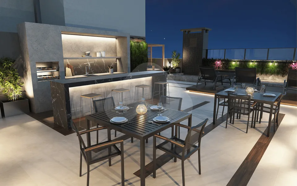 Ares Juvevê - Apartamento com 55,29 m², em Juvevê — foto 13