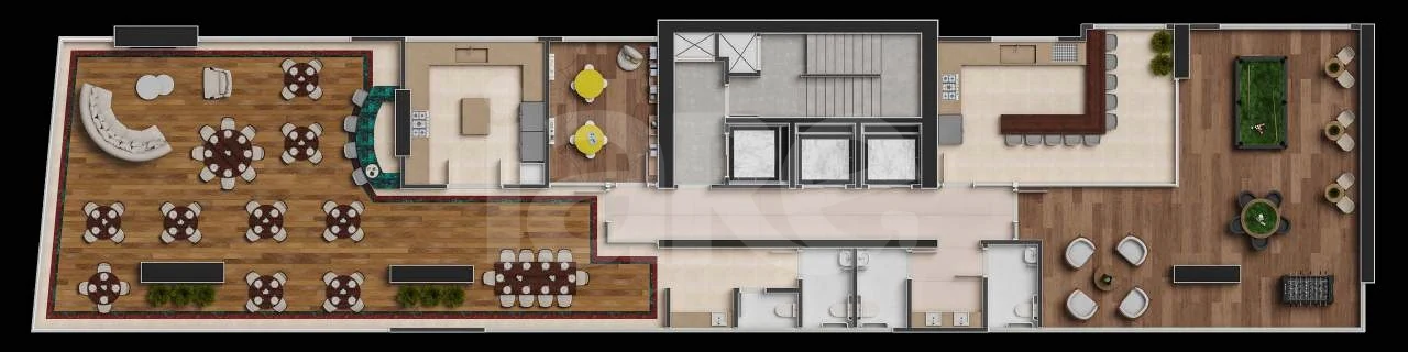 Planta — Pavimento lazer 2
