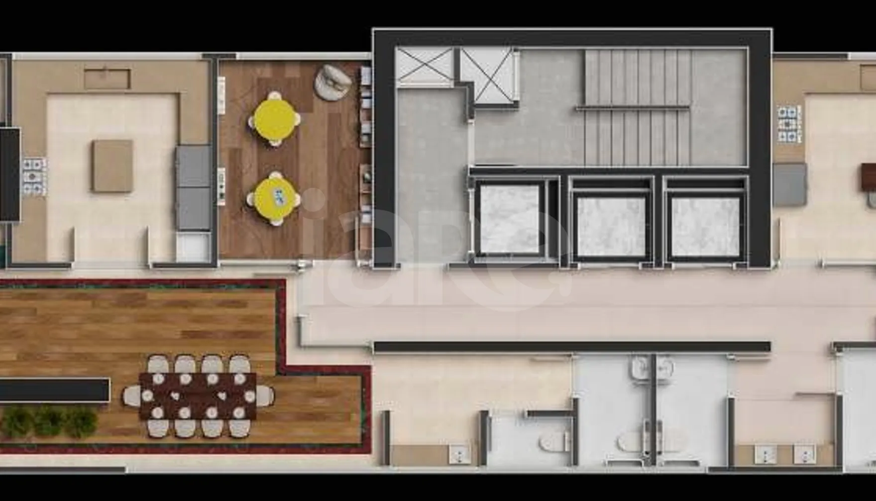Planta — Pavimento lazer 2