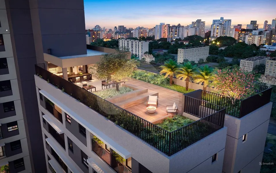 QG Ferreira de Araújo by You - Apartamento com 24,94 m², em Pinheiros — foto 5