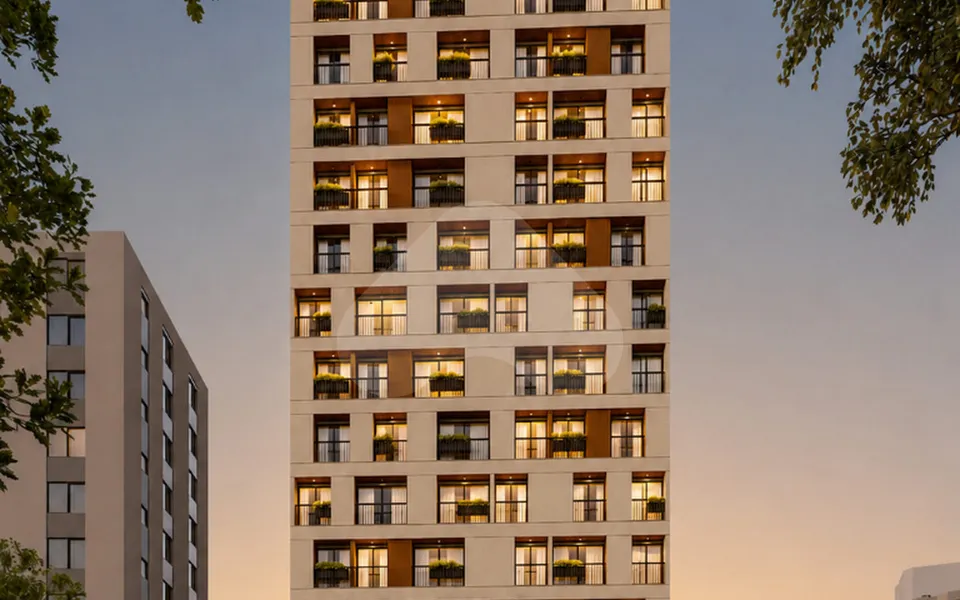 Parkside Rio Branco - Studio com 23,51 m², em Centro — foto 3