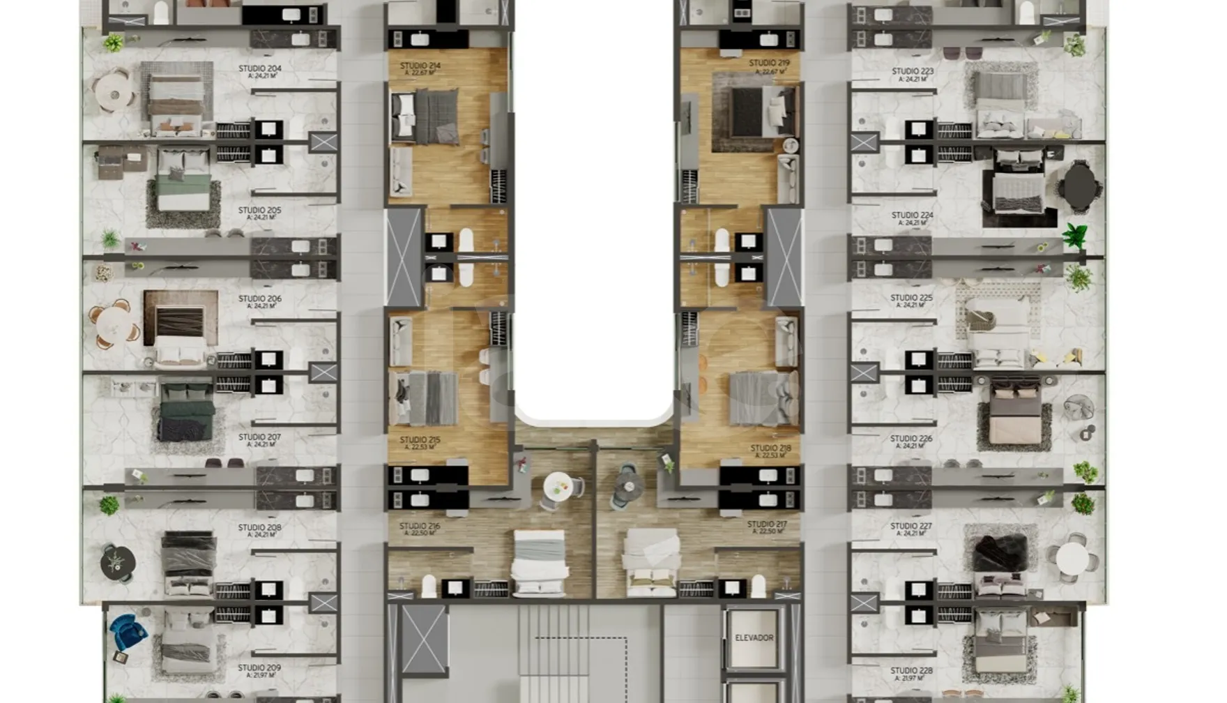 Planta — Pavimento 2