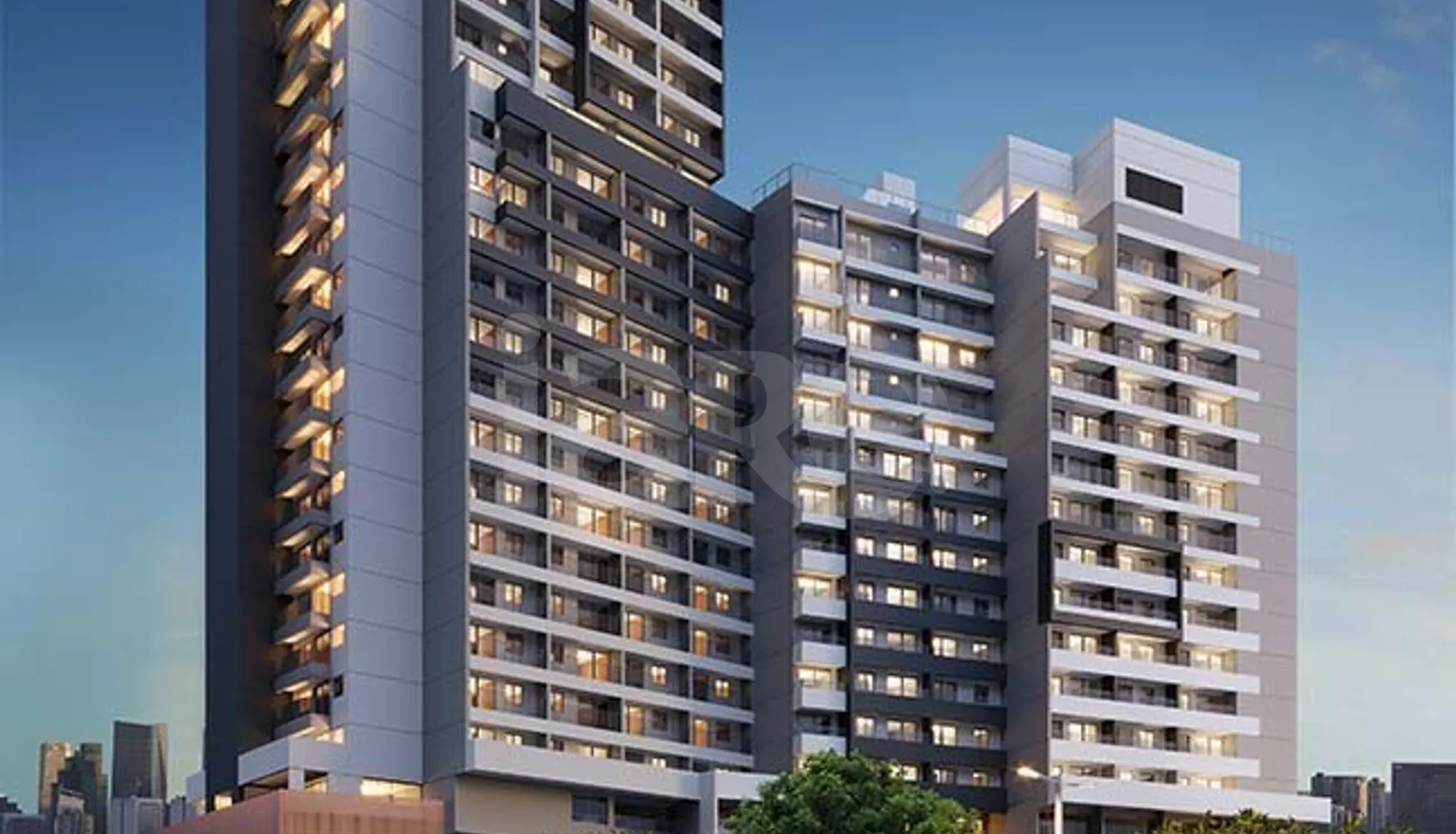 Elements Higienópolis - Apartamento com 43,94 m², em Higienópolis — foto 1