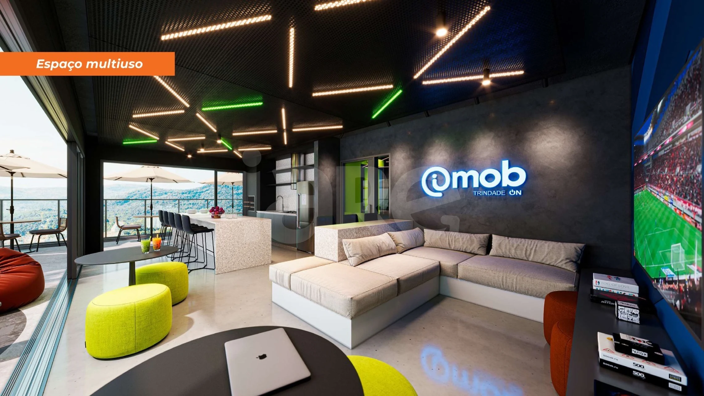 Imob Trindade - Studio com 24,71 m², em Trindade — foto 4