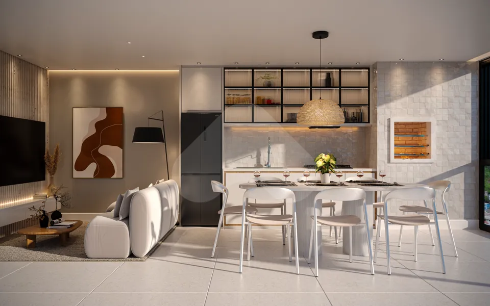 Summer Bay Home - Apartamento com 80,5 m², em Balneário Perequê — foto 24