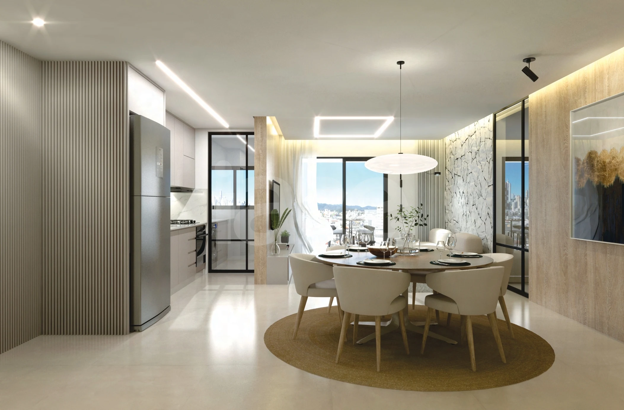 Farol de Orange - Apartamento com 60,37 m², em Centro — foto 2