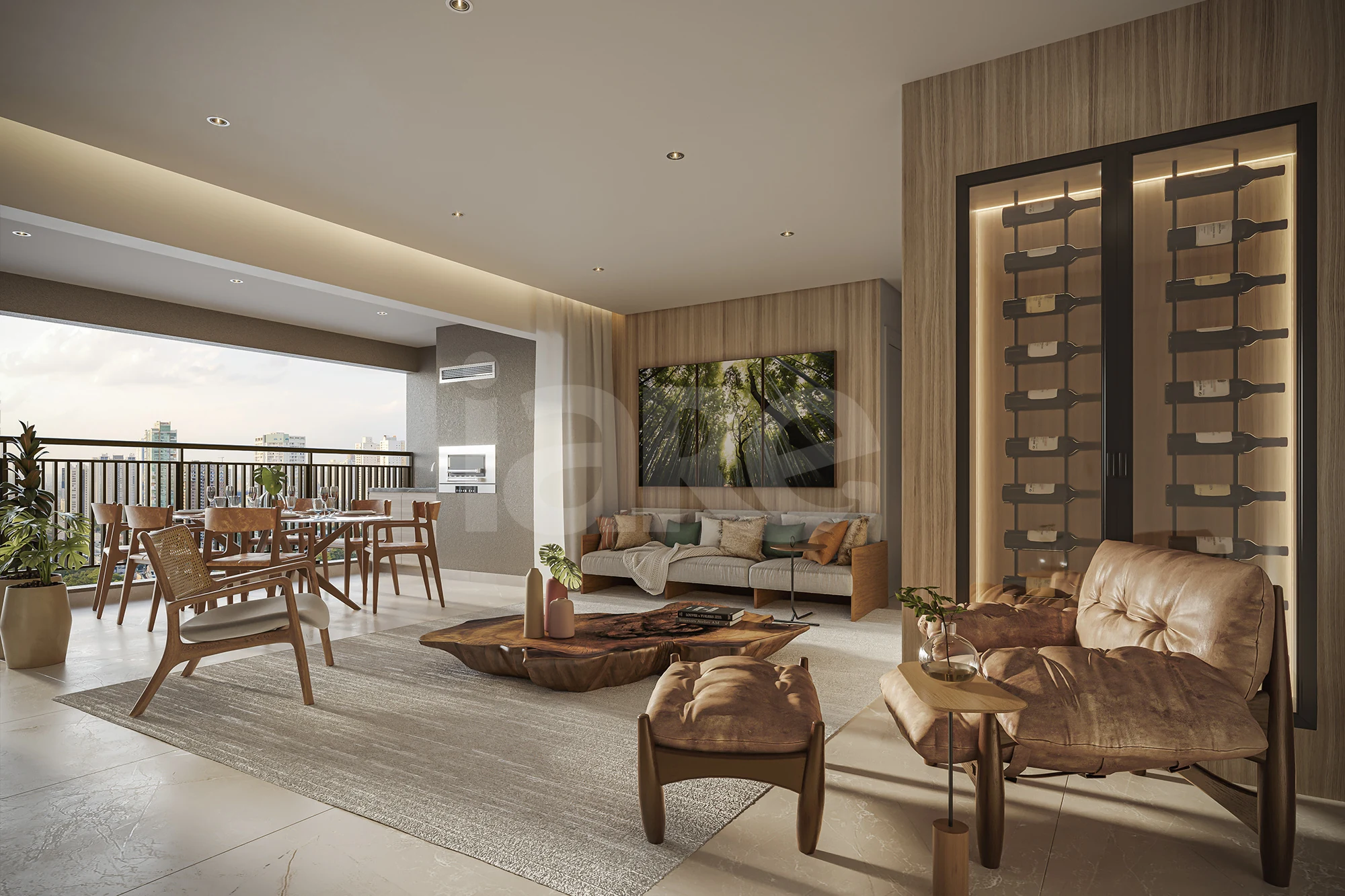 Essência Brasileira - Apartamento com 144,48 m², em Pinheiros — foto 5