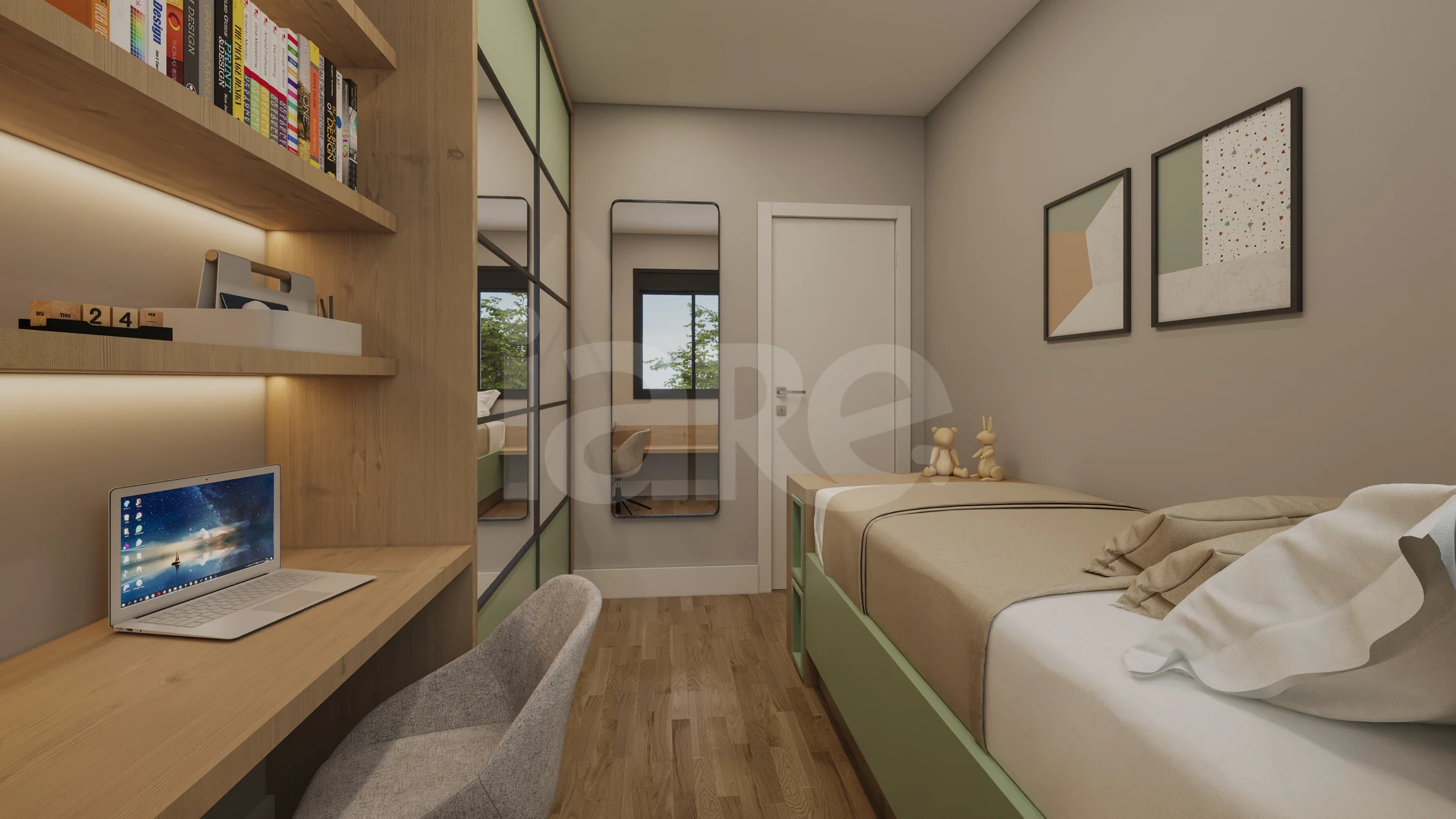 Encanto Clube Residencial - Apartamento com 31,36 m², em Vila Nova — foto 8