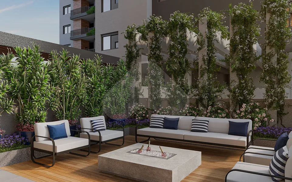 Gaia - Apartamento com 74,82 m², em Cabral — foto 3