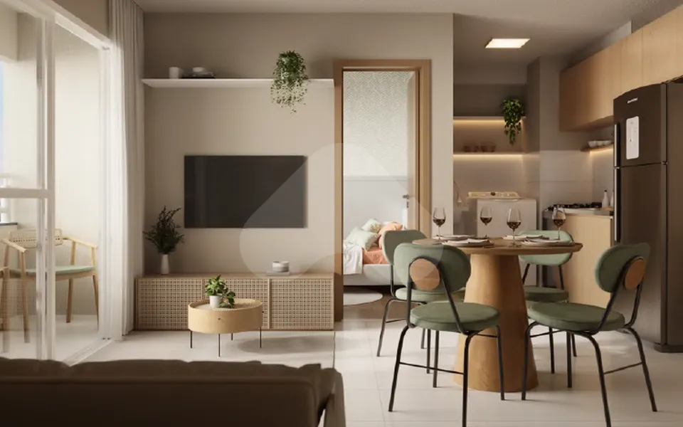 Poente dos Tucanos - Apartamento com 35,03 m², em Pirituba — foto 2
