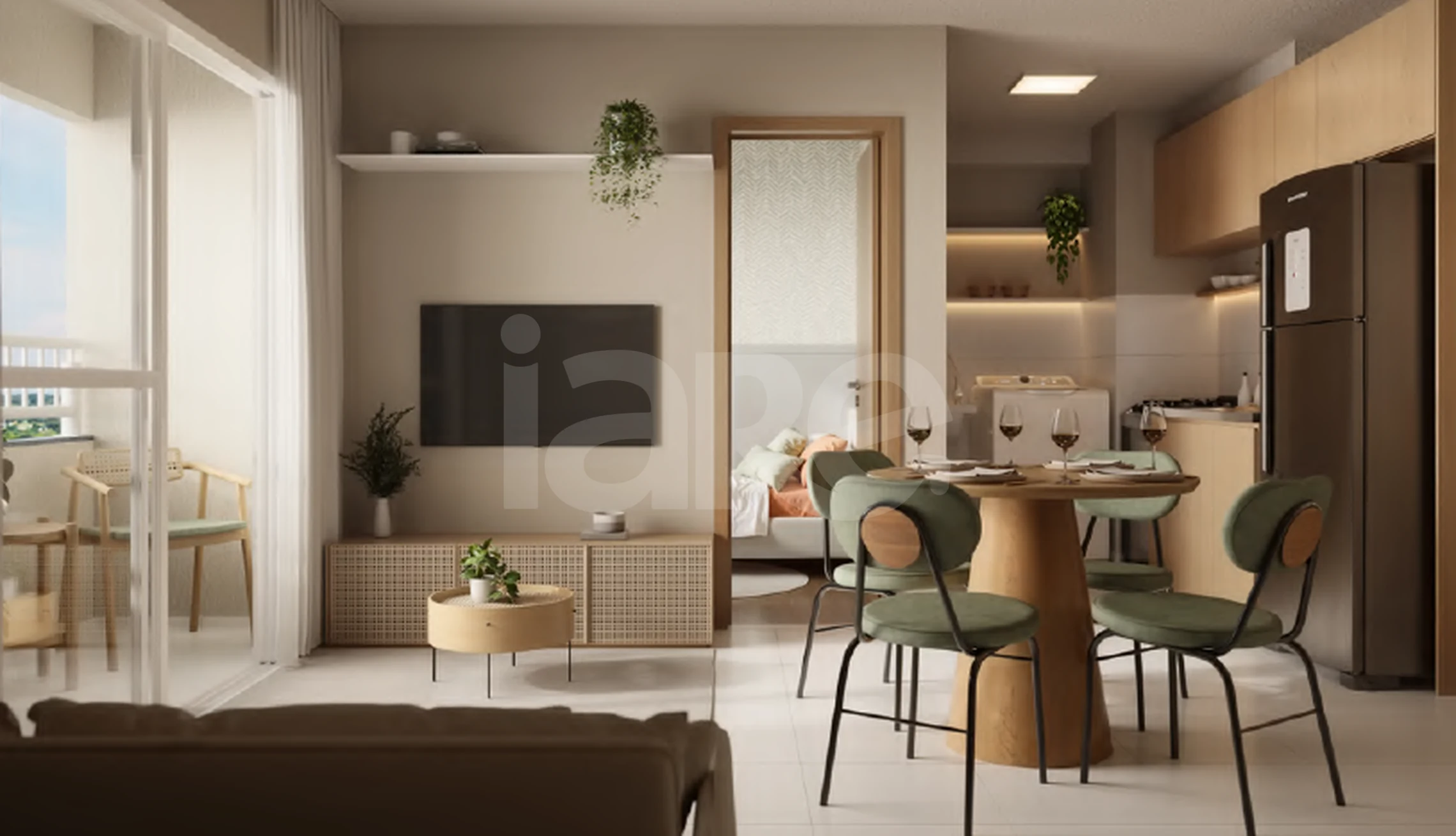 Poente dos Tucanos - Apartamento com 35,03 m², em Pirituba — foto 2
