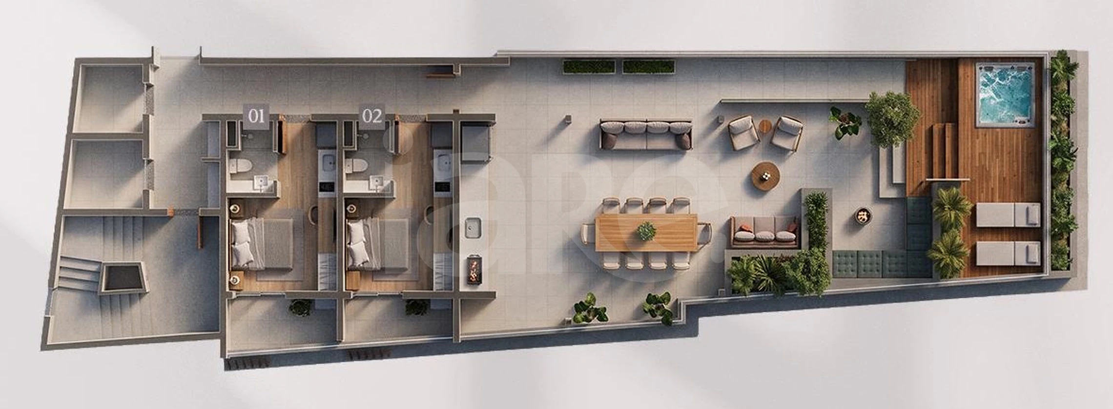 Planta — Pavimento 10