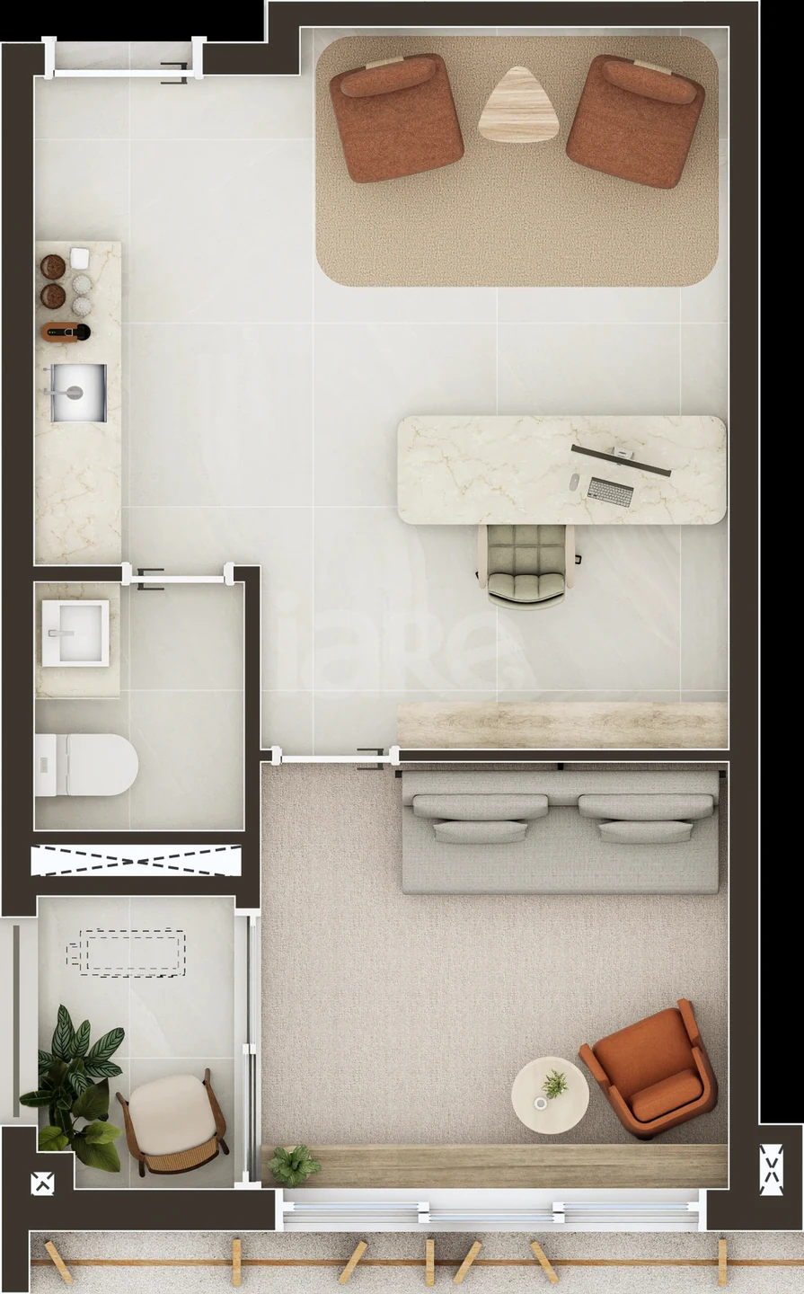 Planta — Sala 34,27 m²