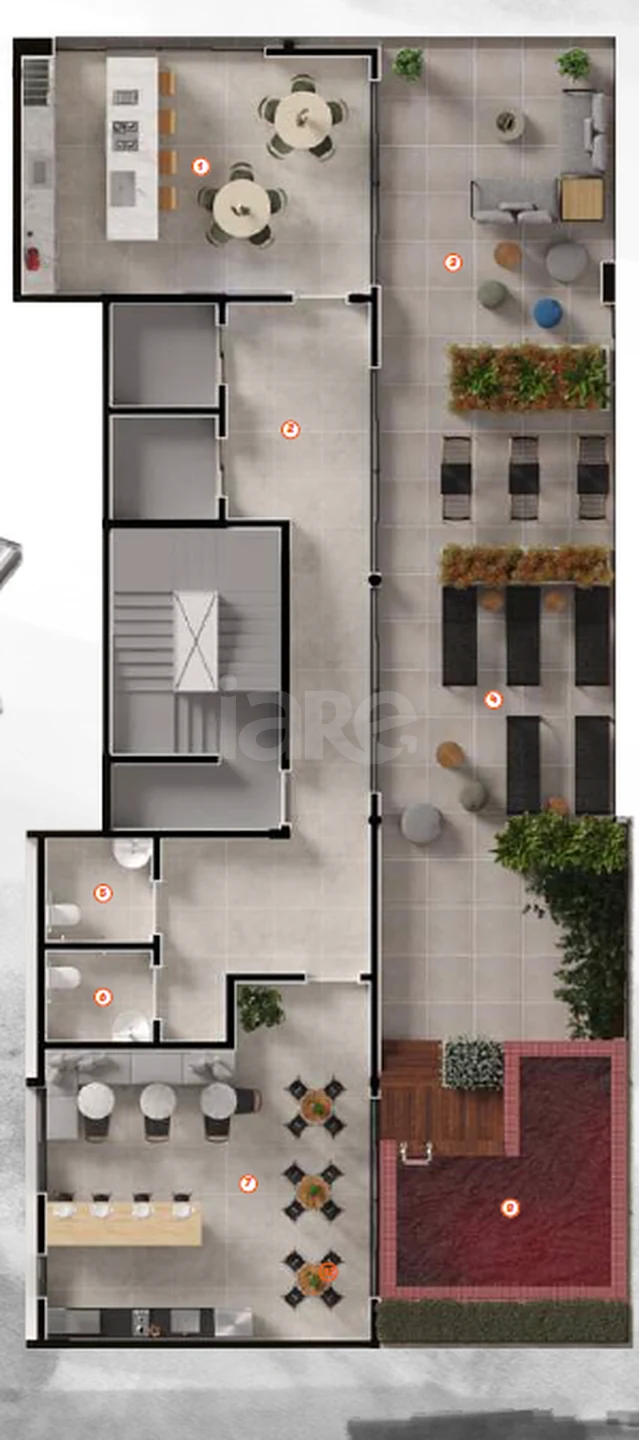Planta — Pavimento rooftop