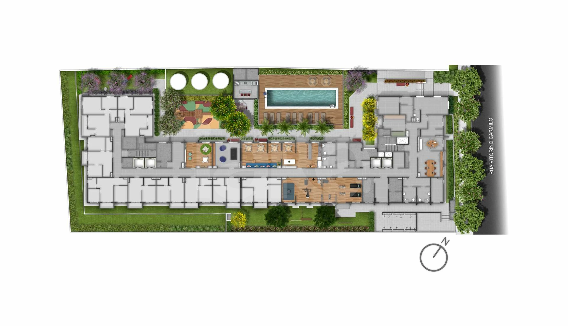 Planta — Pavimento lazer