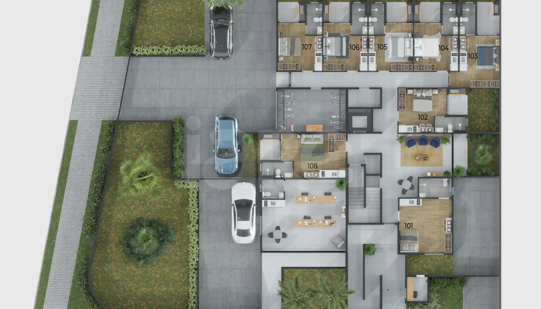 Planta — Pavimento térreo