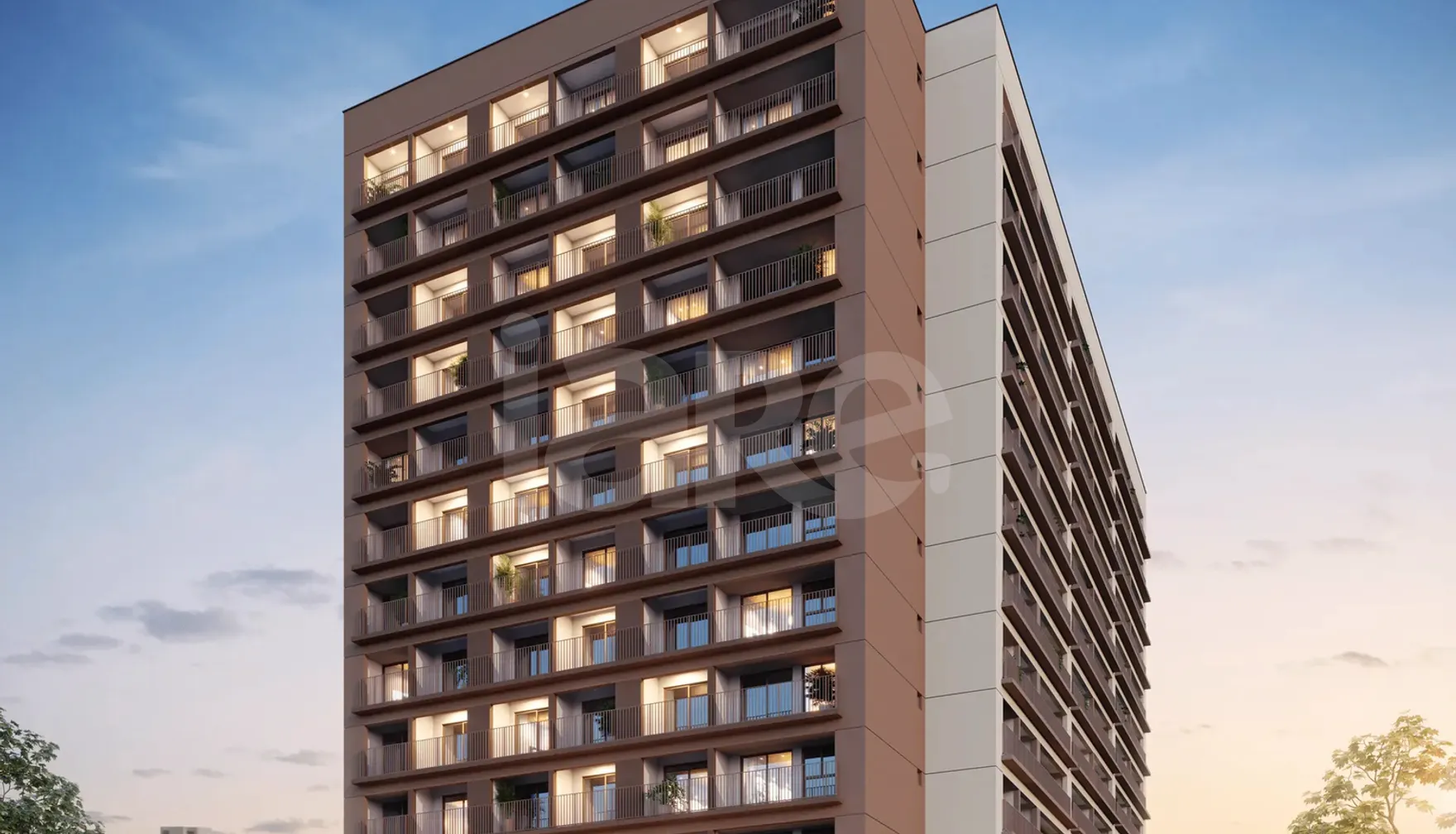 Haus Mitre Station Moema - Apartamento com 35,68 m², em Indianópolis — foto 1