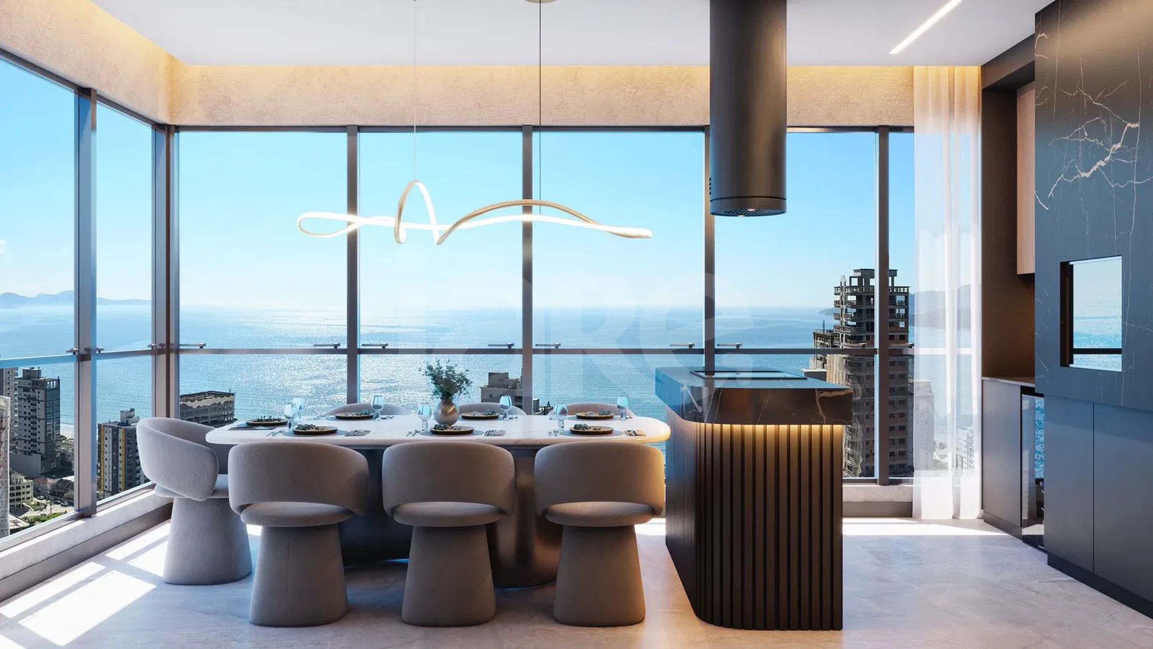 Ocean Avenue Towers - Apartamento com 85 m², em Perequê — foto 2