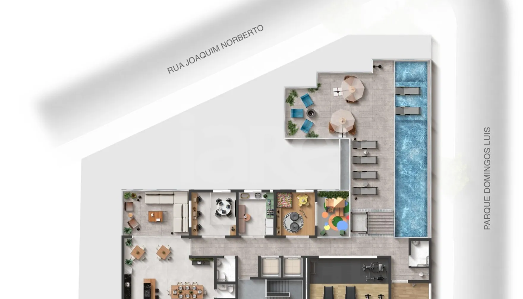 Planta — Pavimento 15