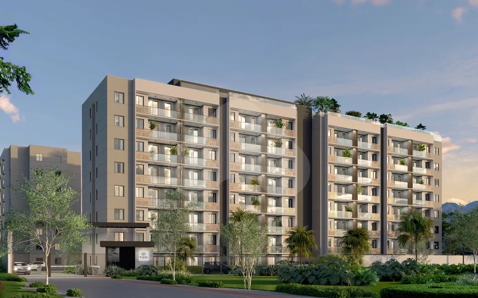 Tide Residencial - Apartamento com 34,7 m², em Recreio dos Bandeirantes — foto 3