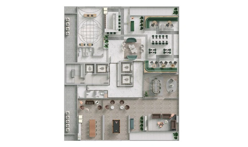 Planta — Pavimento lazer 03