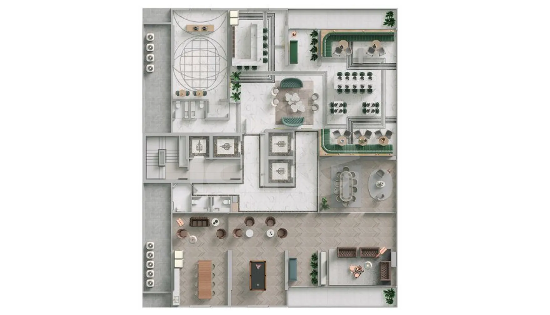 Planta — Pavimento lazer 03