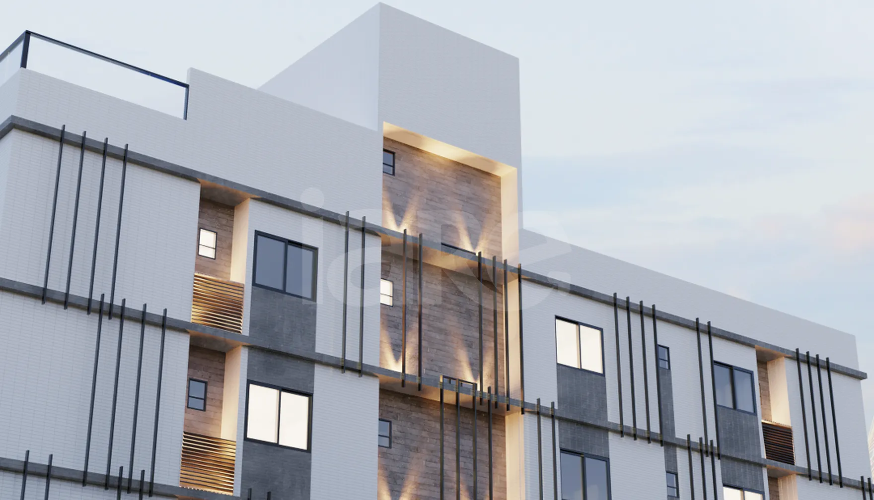 LR Horizon Residence - Garden com 66,36 m², em Bancários — foto 5