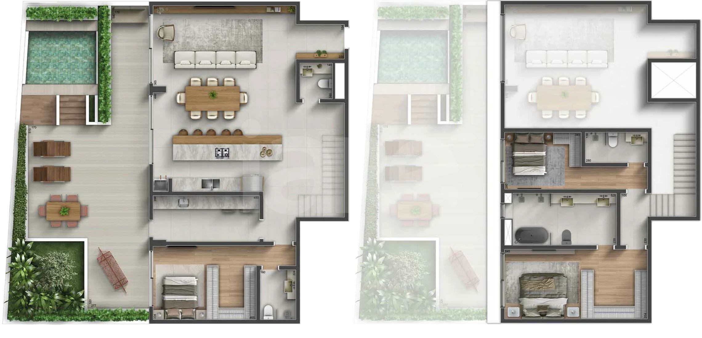 Planta — Garden 271,74 m²