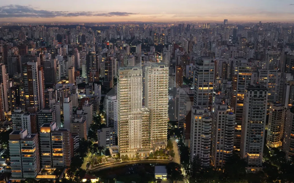 Adolpho Lindenberg - Apartamento com 331,05 m², em Moema — foto 13