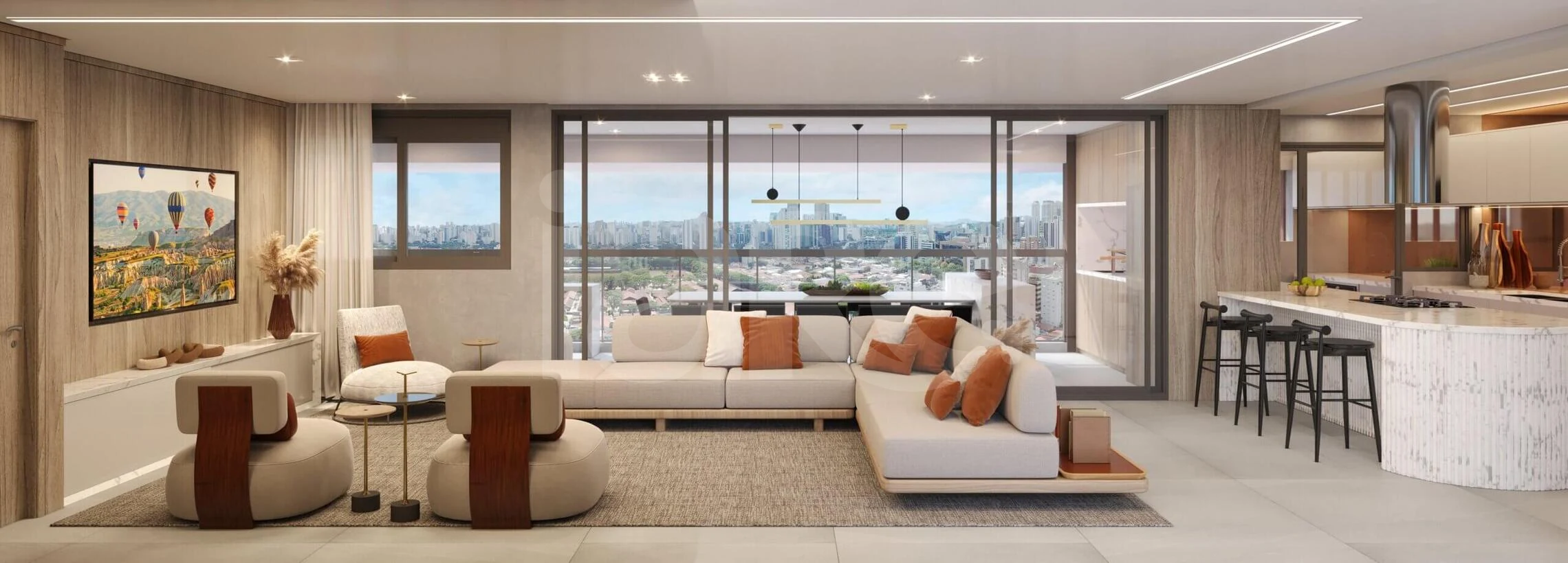 Infinity Brooklin - Apartamento com 143 m², em Brooklin Paulista — foto 4