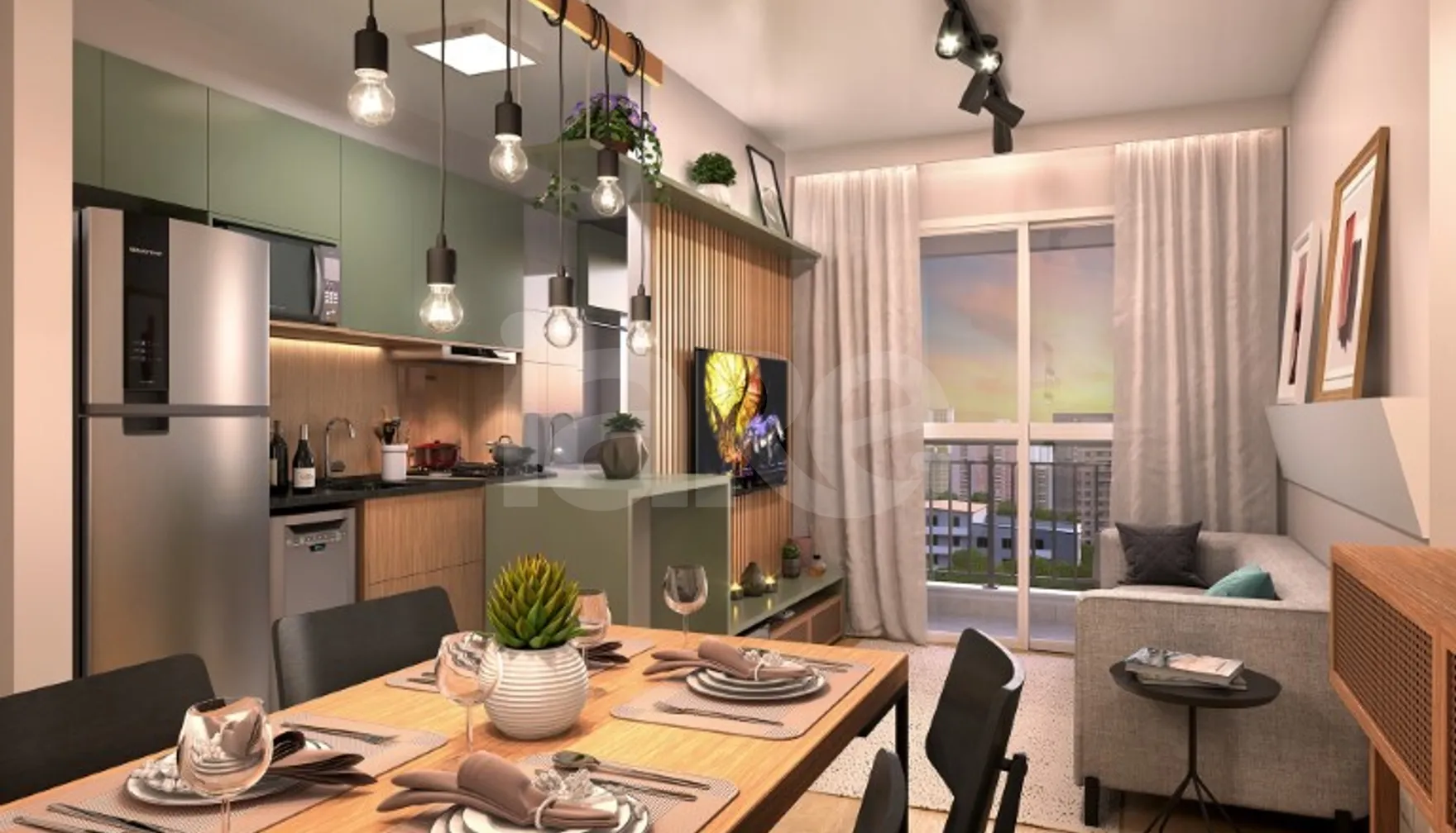 Dueto Morumbi - Apartamento com 45 m², em Vila Andrade — foto 3