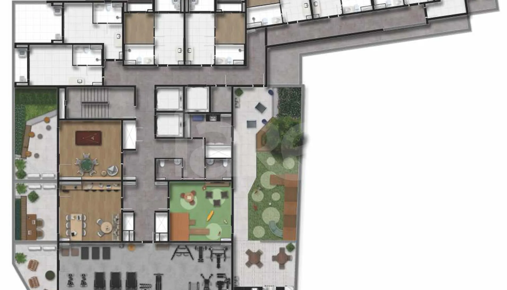 Planta — Pavimento 1