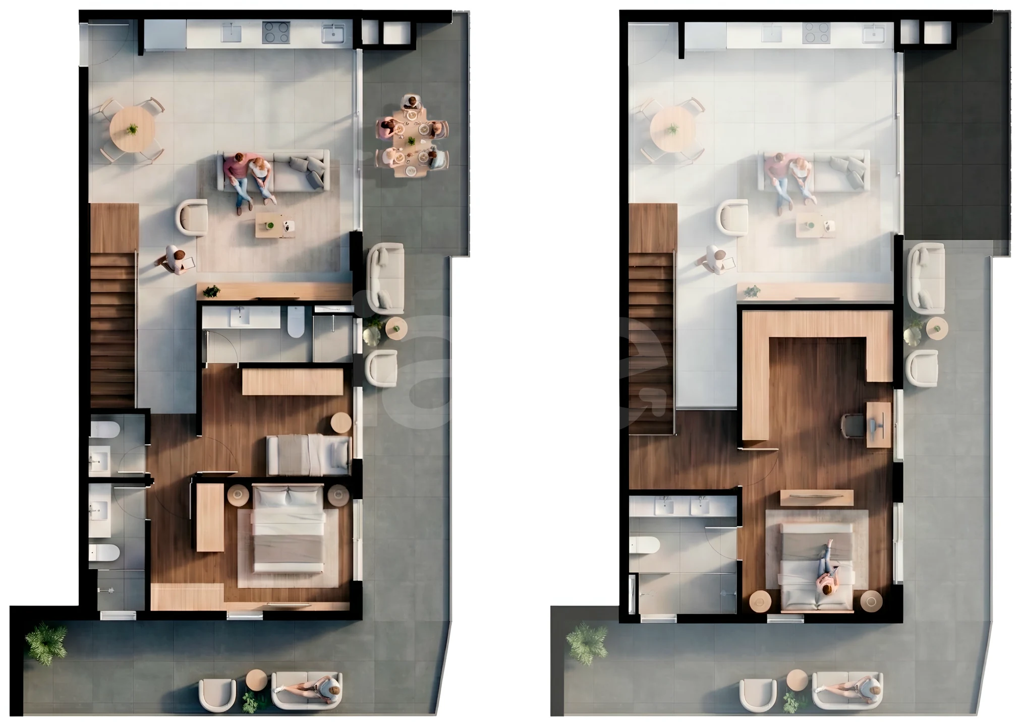 Planta — Garden 165,88 m²