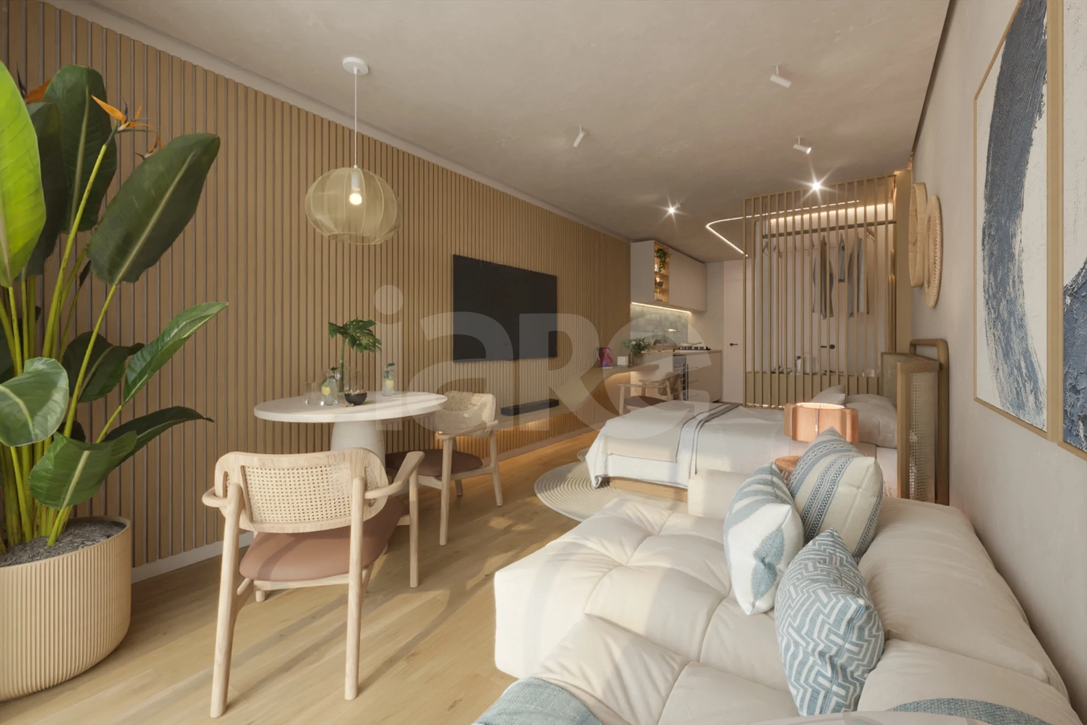 Porto Mare Suítes - Studio com 26,95 m², em Intermares — foto 2