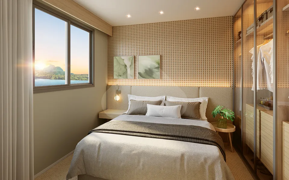 Breeze - Apartamento com 55,71 m², em Barra da Tijuca — foto 3